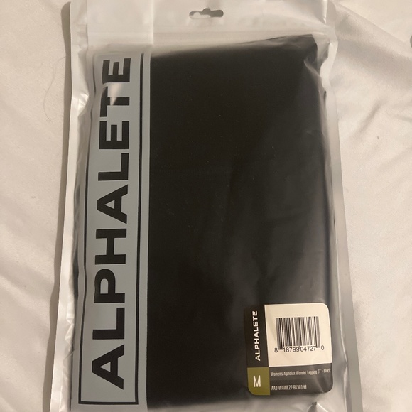 Alphalete Pants & Jumpsuits Alphalete Wonder Leggings 27 Black Poshmark